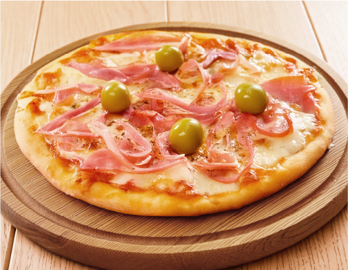 pizzeta-muzza-y-jamón Pizzeta muzza y jamón